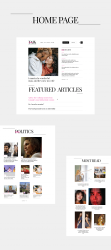 The Honest Talk | Web Design & Development for Online Media screenshot 4