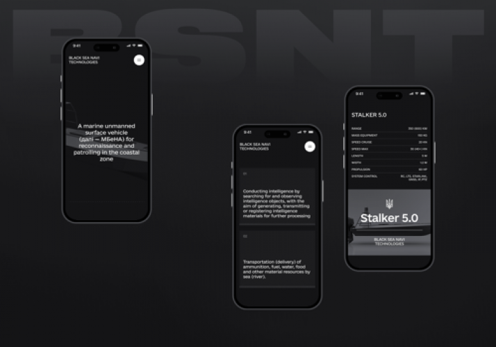 Website Design & Development for BSNT Drones screenshot 2
