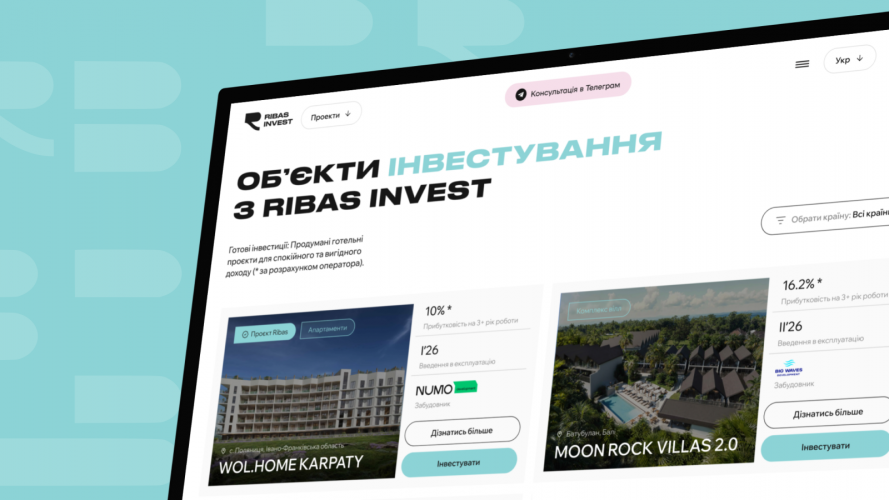 Website Development & Design for Ribas Invest screenshot 4