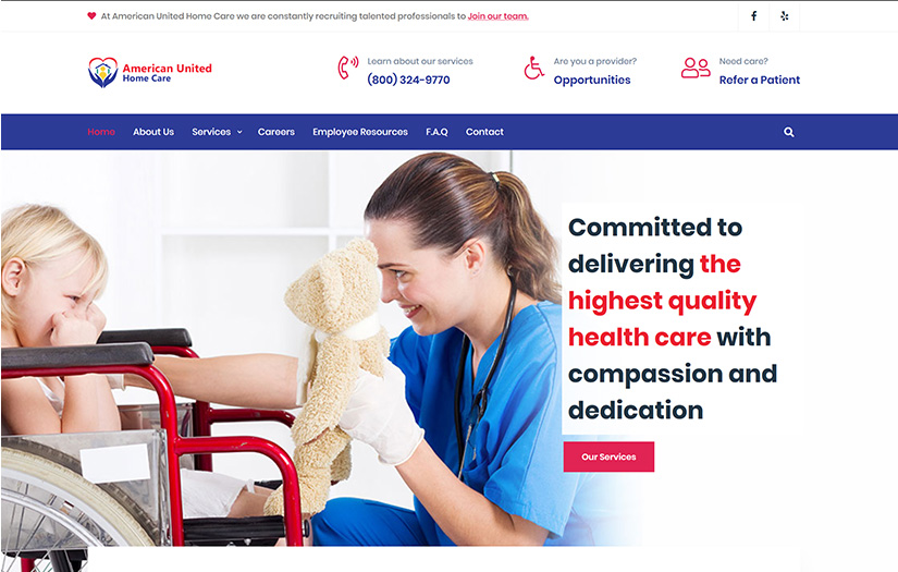 American United Homecare screenshot 1