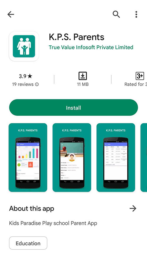KPS Education App screenshot 1