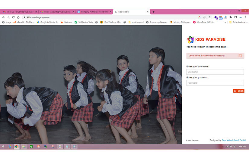Kids Paradise Group School screenshot 1