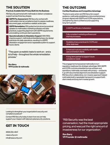 GDPR & CCPA Compliance for Biotech-Focused Marketing Agency screenshot 2