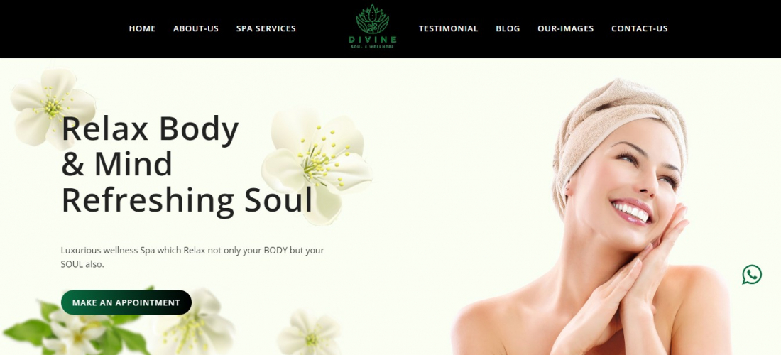Divine Soul & Wellness Spa screenshot 1