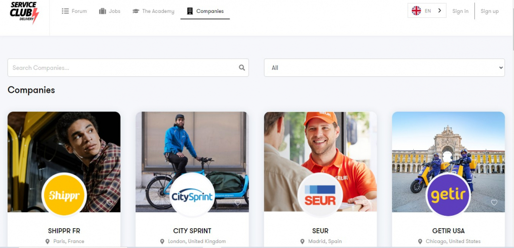 Service Club screenshot 1