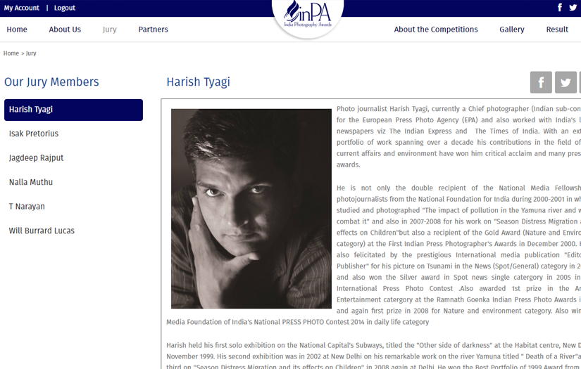 India Photography Awards screenshot 2