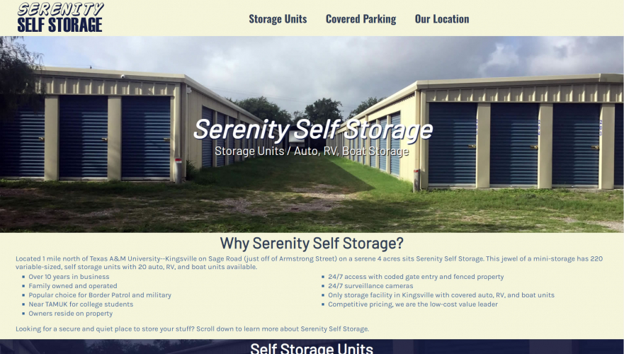 Serenity Self Storage screenshot 1