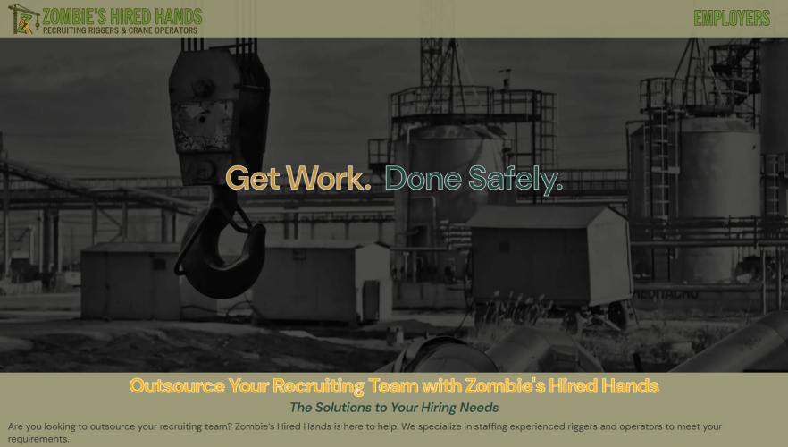 Zombie's Hired Hands screenshot 1