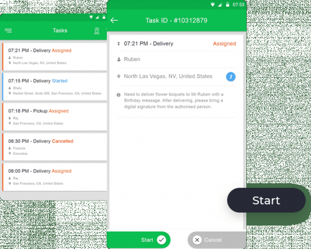 Deliforce - Last mile delivery tracking software screenshot 1