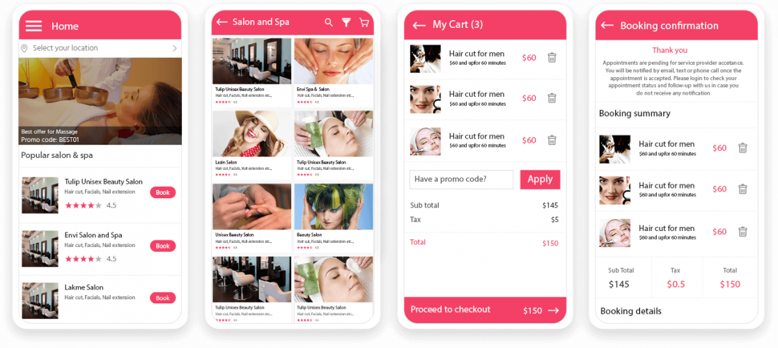 BeautyeBooking - Salon & Spa Booking Marketplace screenshot 2