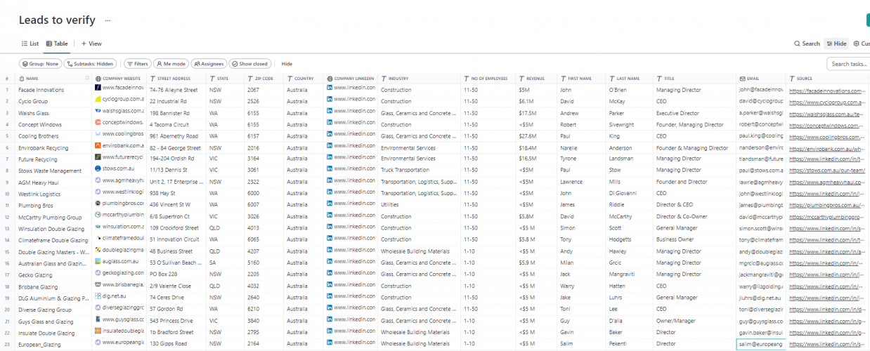 Database Implementation for Consultation Marketplace screenshot 1