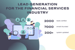 Email list building for Finance and Insurance Companies in the USA