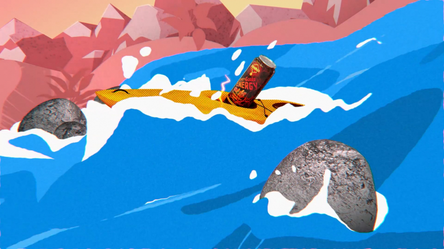 Imboo Energy Drink - advertising animation screenshot 2