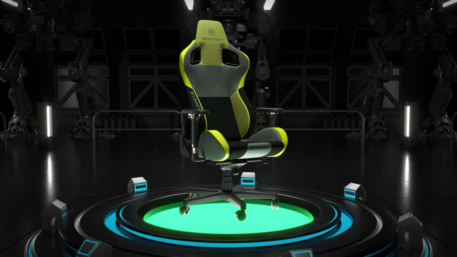 Gaming chair - 3D animation - advertising animation screenshot 1