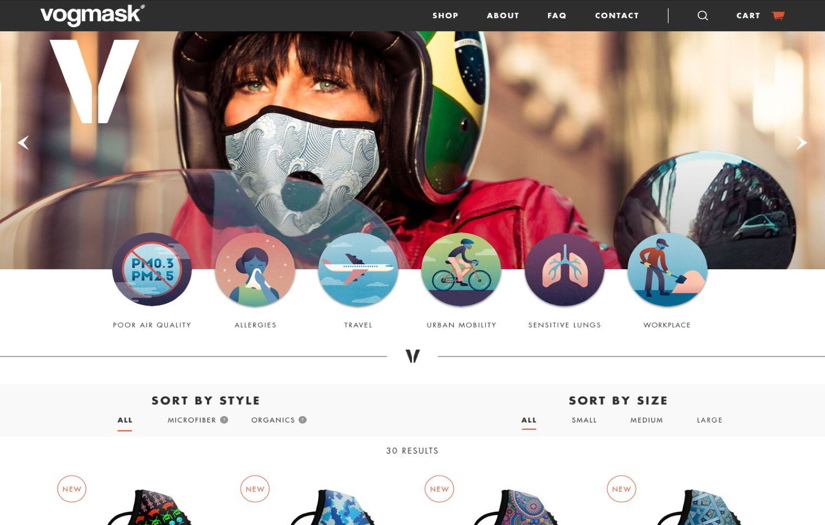 Vogmask screenshot 1