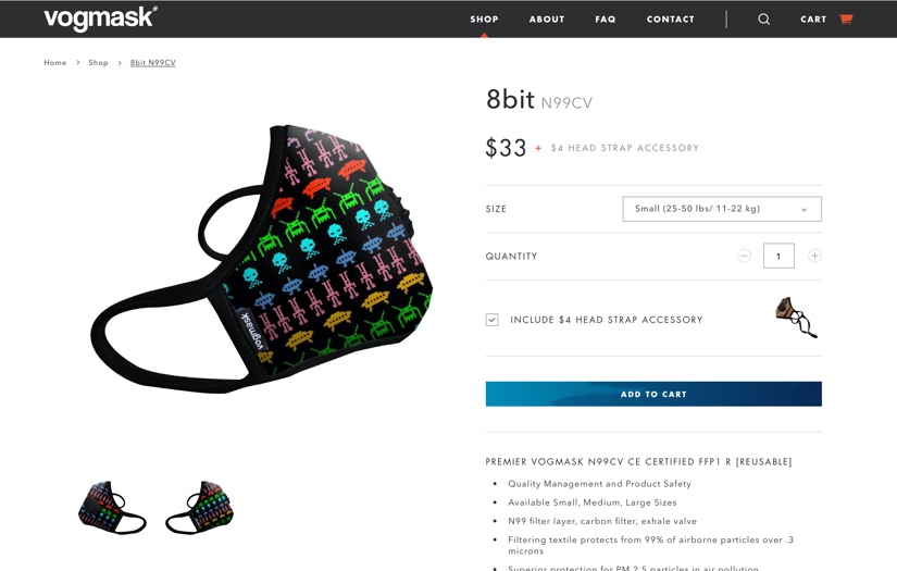 Vogmask screenshot 2