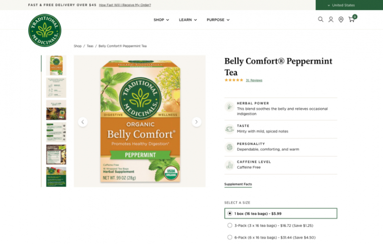 Traditional Medicinals screenshot 4