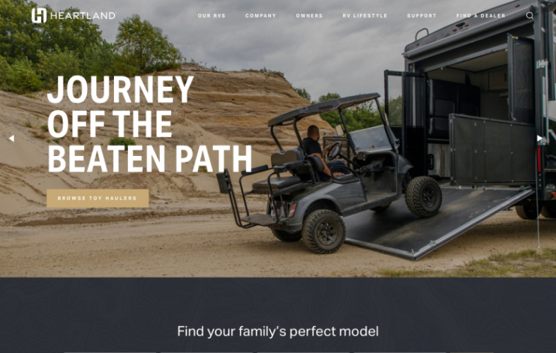 Heartland RV screenshot 2