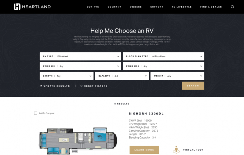 Heartland RV screenshot 4