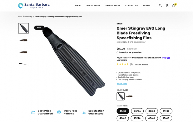 Santa Barbara Aquatics screenshot 3