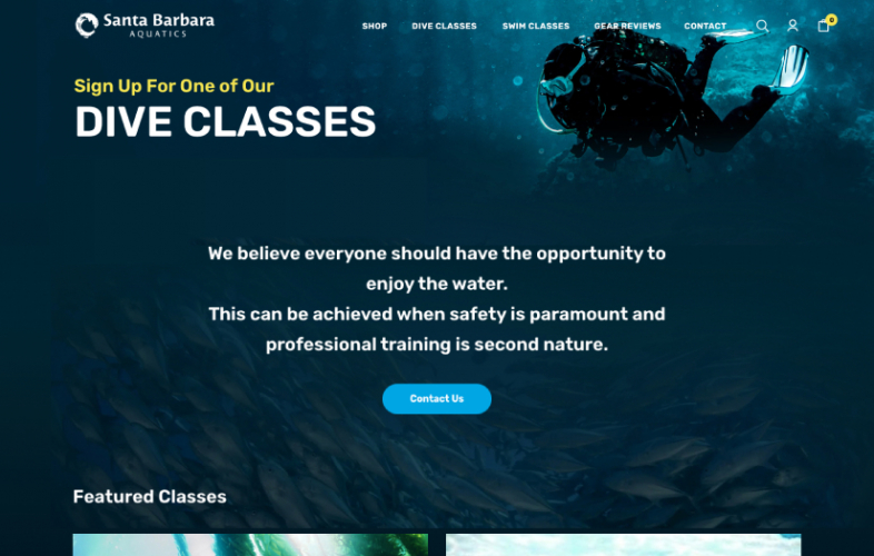 Santa Barbara Aquatics screenshot 1