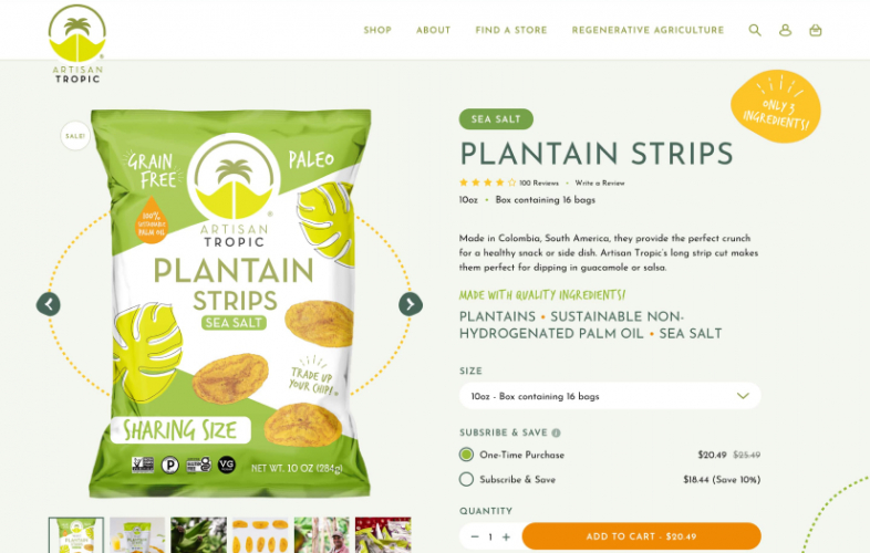 Artisan Tropic screenshot 1