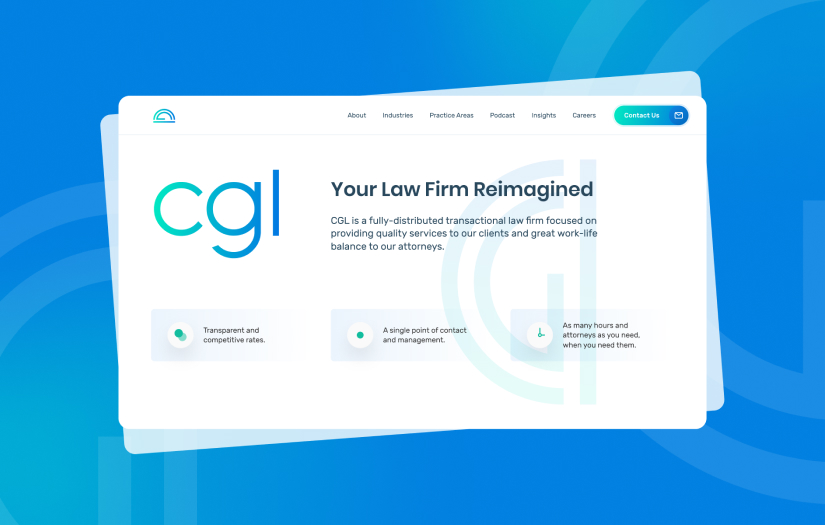 CGL - Your Law Firm Reimagined screenshot 1