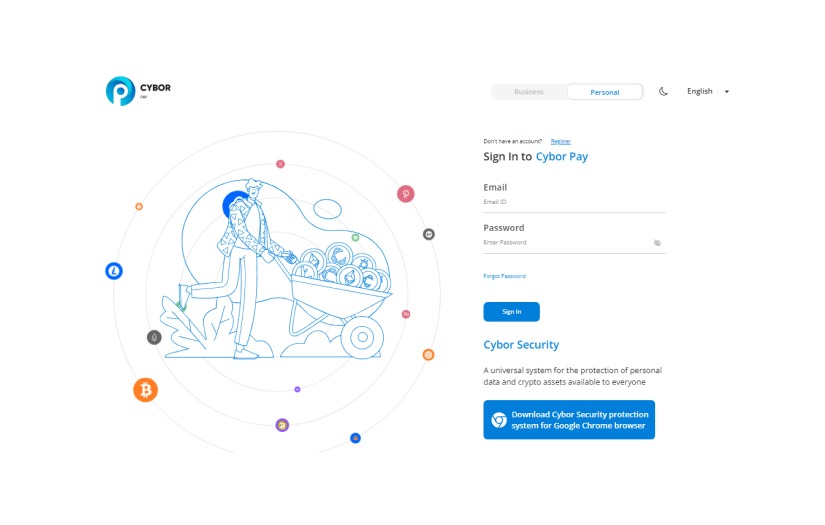 CyborPay screenshot 1