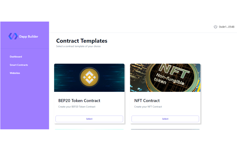 D-App Builder (No code) screenshot 2