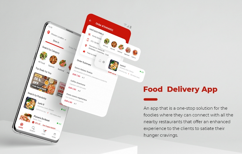 Food Delivery Application screenshot 1