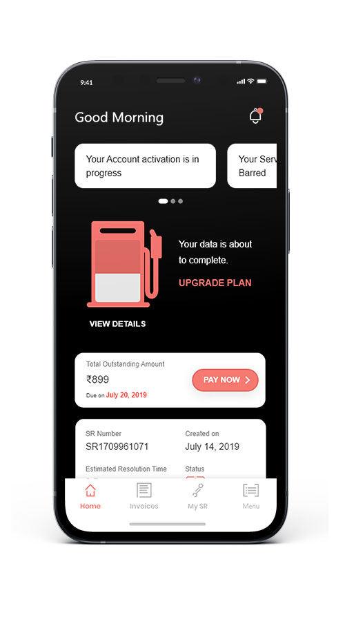 Self-Care Application screenshot 1