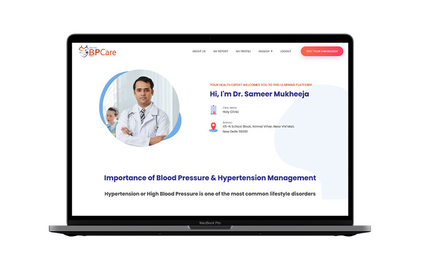 USV Private Limited - Hypertension Awareness App screenshot 1