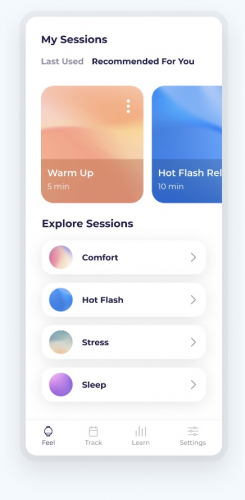Embr Wave: Bluetooth connected wristband screenshot 3