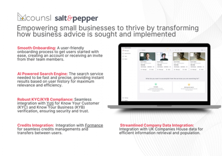 Counsl: AI advisor empowering small businesses screenshot 1