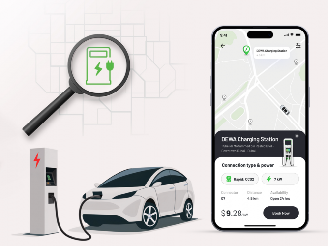 Electric Car Charging Infrastructure for Charging Stations screenshot 1