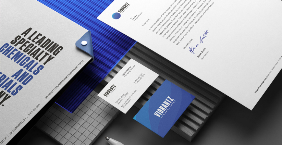 Web design for Vibrantz screenshot 1