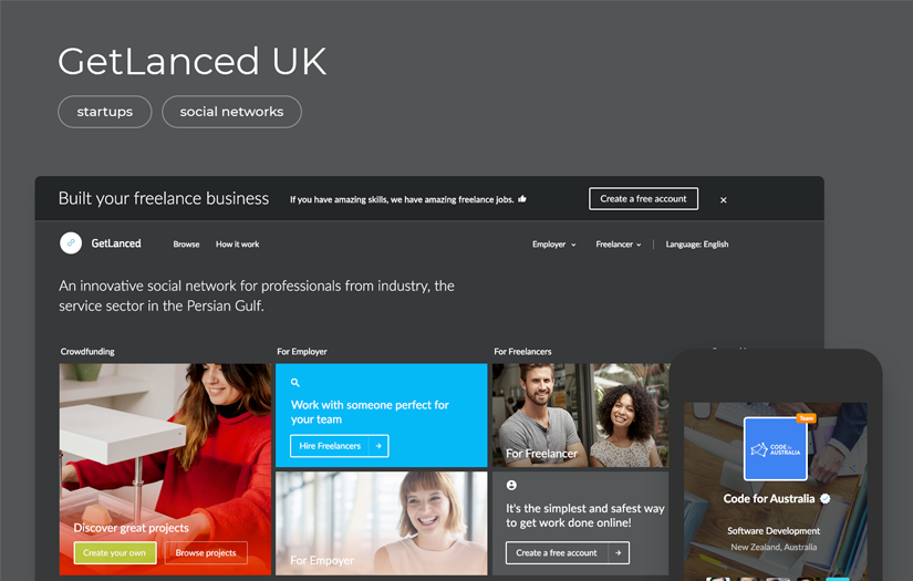 GetLanced screenshot 1