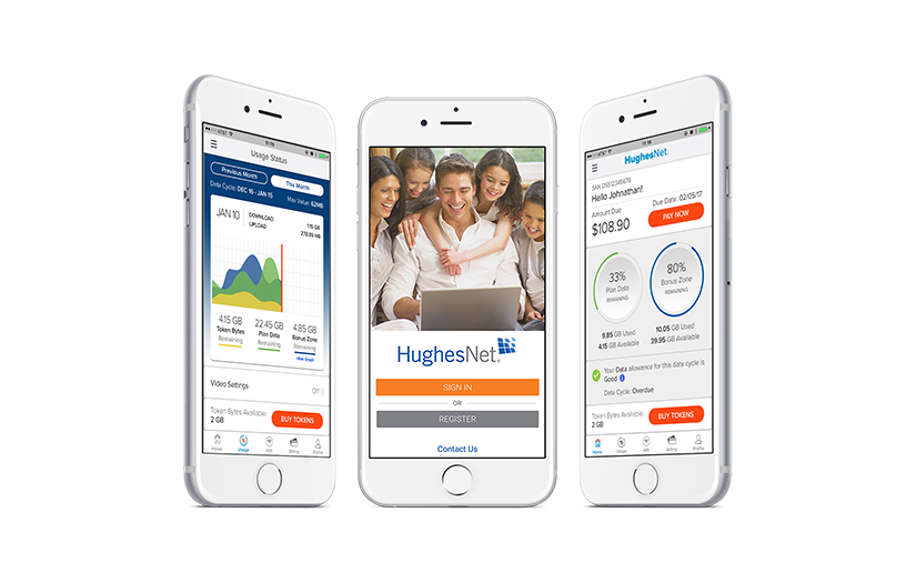 HughesNet screenshot 1