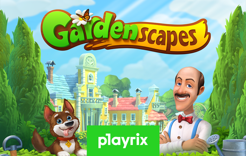 “Gardenscapes” expansion with porting from Mobile to Facebook screenshot 1