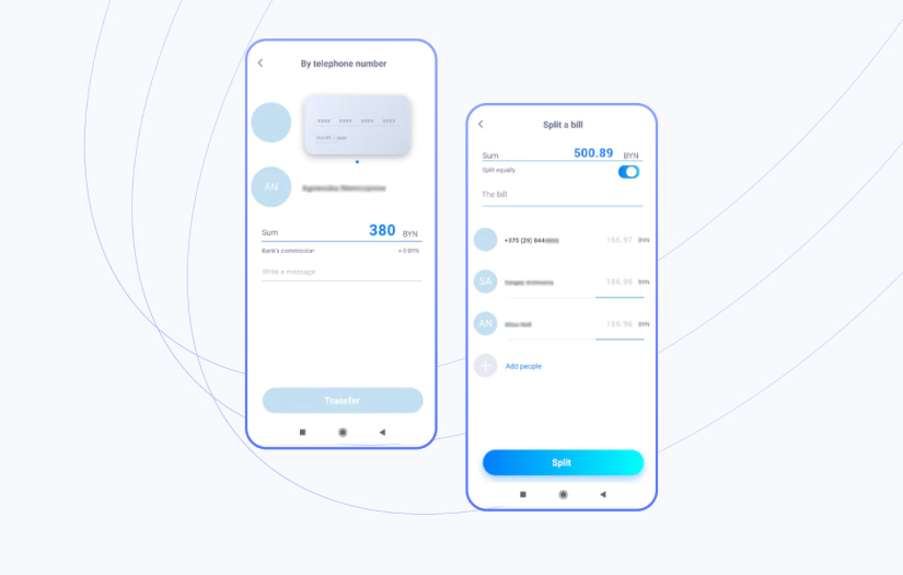 P2P Money Transfer App screenshot 1