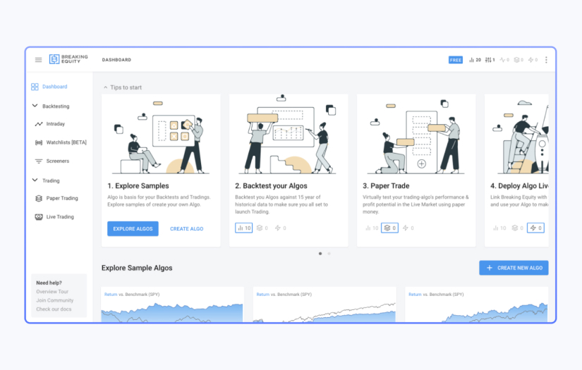 Breaking Equity: Algo-Trading Experience Transformation screenshot 2