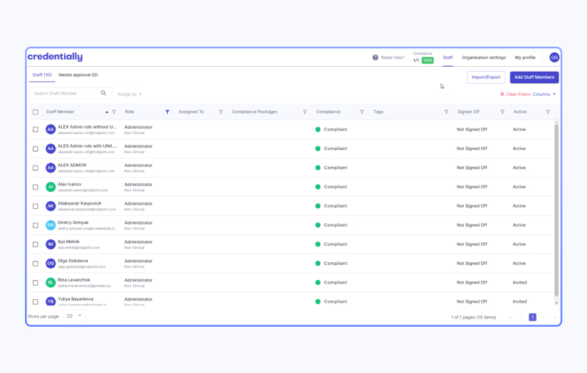 Compliance Software for Healthcare Organizations screenshot 2