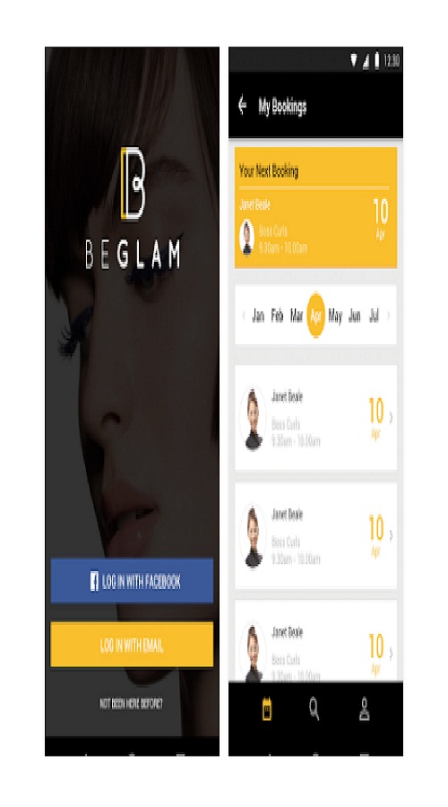 Be Glam screenshot 1