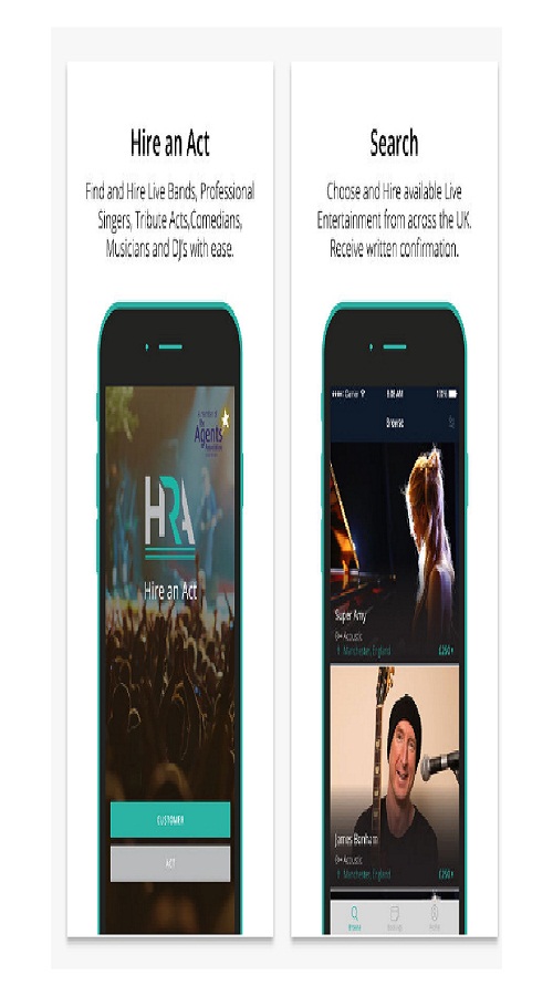 Hire An Act screenshot 1