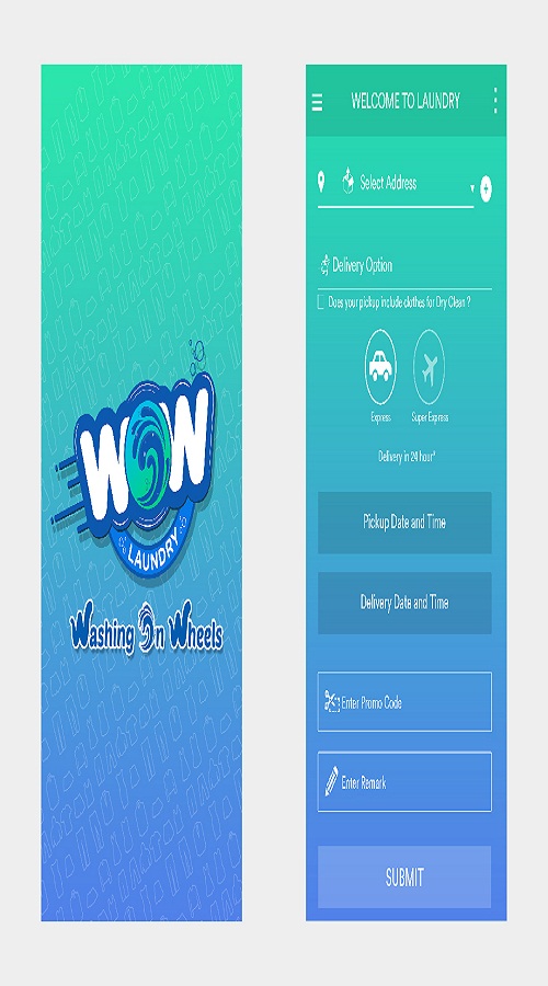 WOW Laundry screenshot 1