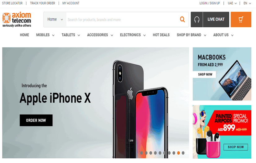 Mobile Application (IOS & Android) - Mobile Retailer Middle East screenshot 1