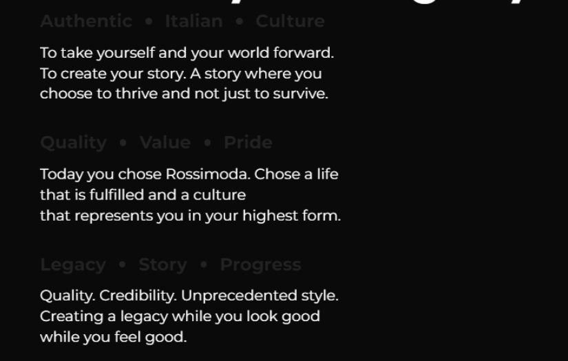 Rossimoda - Autumn/Winter 2022 Collection screenshot 2