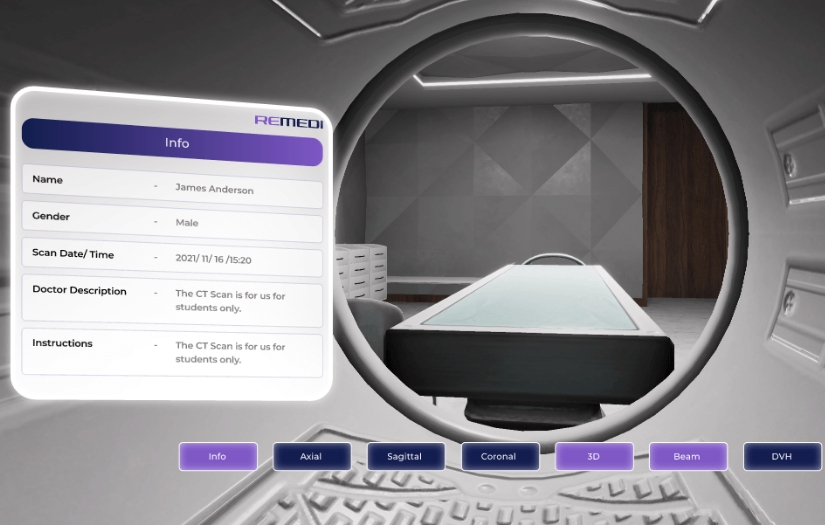 Oncology VR-Innovating Radiation Therapy Treatment screenshot 1