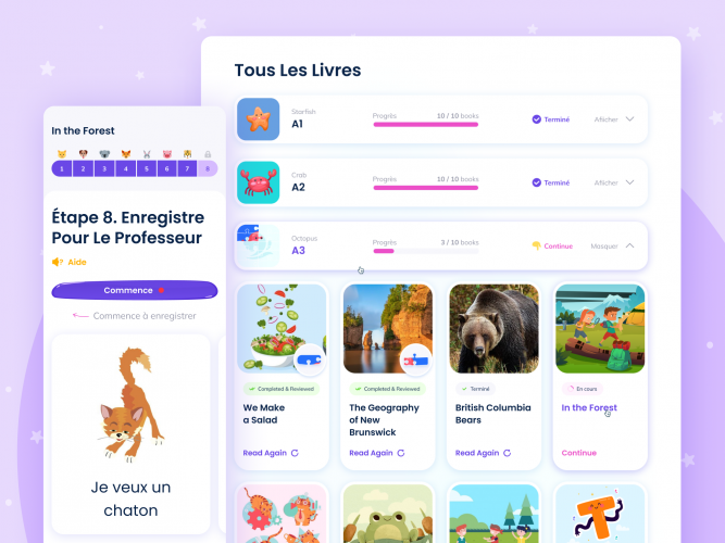 Lecture Enfant — Learning platform for kids screenshot 1