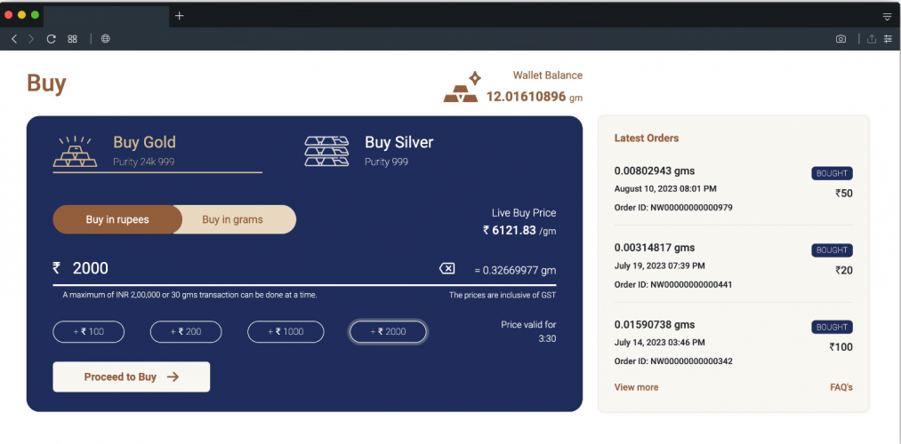 Evolutionary Fintech Solution for digital investments screenshot 1